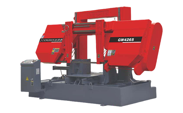 岳池GW4265双柱龙门卧式带锯床
