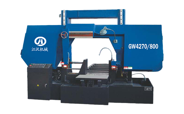 岳池GW4270/800双柱龙门卧式带锯床